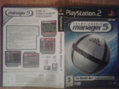 Championship manager 5 - JOC PS2 Playstation ( GameLand ) foto