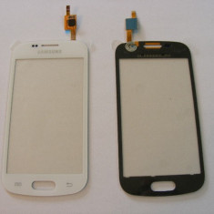 Geam cu Touchscreen Samsung Trend II S7570, S7572 alb Original