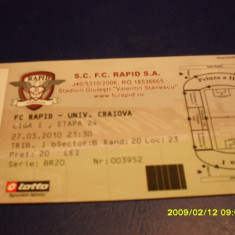 Bilet Rapid - U Craiova
