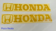 Stiker - Stikere - Abtipild - Aptipilduri Moto - Scuter - ATV HONDA - 2 buc foto