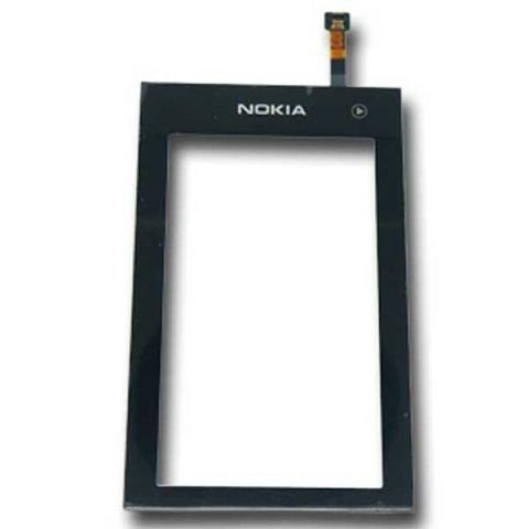 Geam cu Touchscreen Nokia 5250 Negru Cal.A