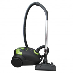 Aspirator cu sac Heinner EcoPower HVC-P1200BK, 4L, 1200W, tub telescopic foto