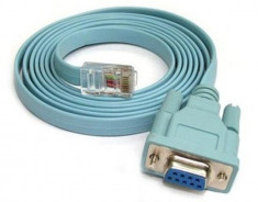 Cablu RJ45 la RS232 COM Port Serial DB9 Female AL555 foto