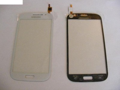 Geam cu touchscreen Samsung Galaxy Grand I9080 alb Original foto
