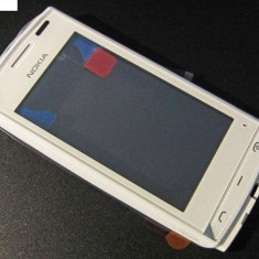 Touchscreen Nokia 500 alb original contine si rama