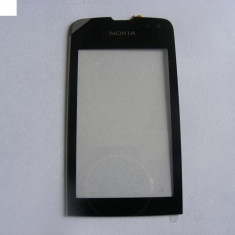 Geam+Touchscreen Nokia Asha 311 Negru Original