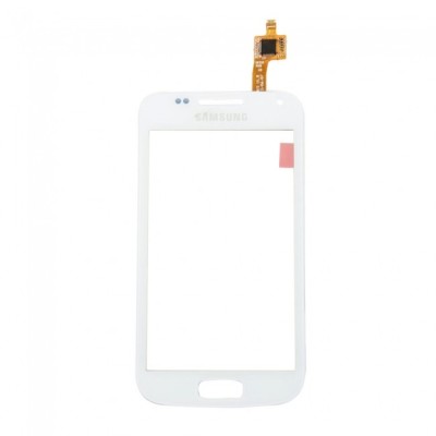 Geam cu Touchscreen Samsung Galaxy W I8150 Alb Original foto
