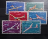 LP931-Aviatie-Planoare-Serie completa stampilata 1977