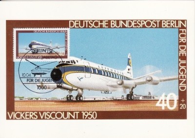 3470 - Carte maxima Berlin 1980 foto