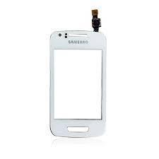 Geam cu Touchscreen Samsung Wave Y S5380 Alb Original foto