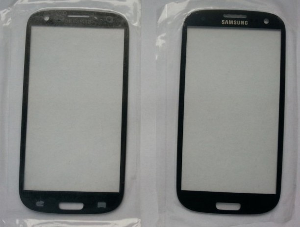Geam Samsung Galaxy S3 i9300 negru ecran sticla noua / carcasa fata |  Okazii.ro