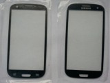 Geam Samsung Galaxy S3 i9300 negru ecran sticla noua / carcasa fata