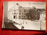 Ilustrata Cluj- Biblioteca Centrala Universitara , circulat 1962