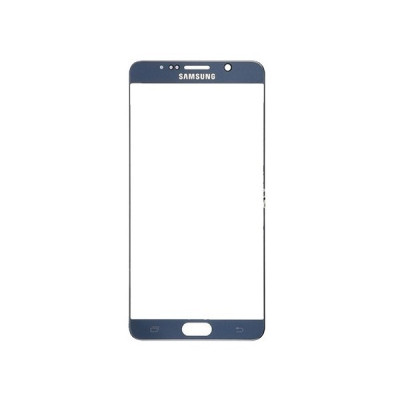 Carcasa (Sticla) Geam Samsung N920 Galaxy Note 5 Blue Orig China foto