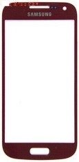 Carcasa (Sticla) Geam Samsung i9190 Galaxy S4mini Red Orig China