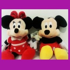 Set Figurine jucarii muzicale Mickey Mouse Minnie foto