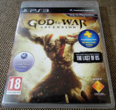 Joc God of War Ascension, PS3, original, alte sute de jocuri! foto