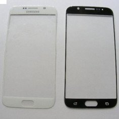 Carcasa (Sticla) Geam Samsung G920 Galasxy S6 Alb Orig China