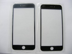 Geam iPhone 6 Plus 5,5" Negru ecran nou