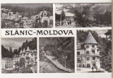 Bnk cp Slanic Moldova - Vedere- circulata, Printata