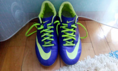 ghete fotbal nike mercurial marimea 39 , crampoane de fier/ filet foto