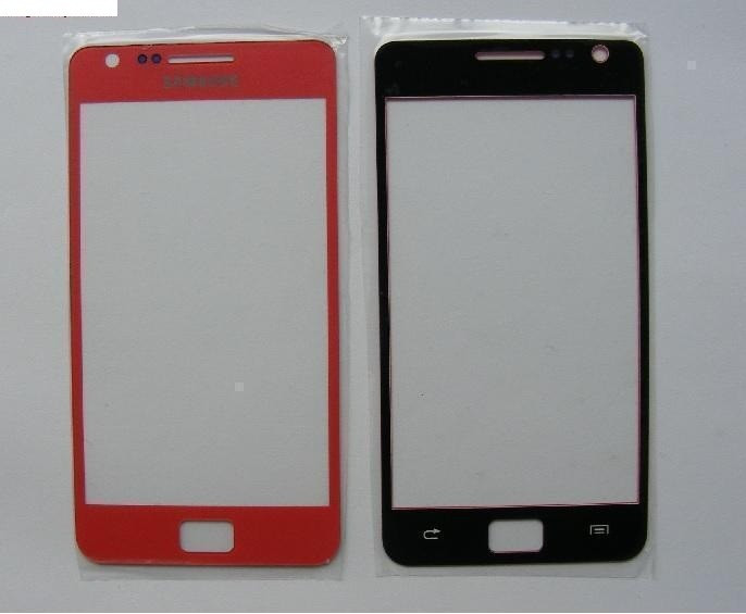 Geam Samsung Galaxy S2 i9100 roz / ecran sticla carcasa fata noua