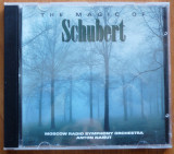 Schubert , Orchestra Simfonica Radio Moscova , dirijata de Anton Manut , 1 CD