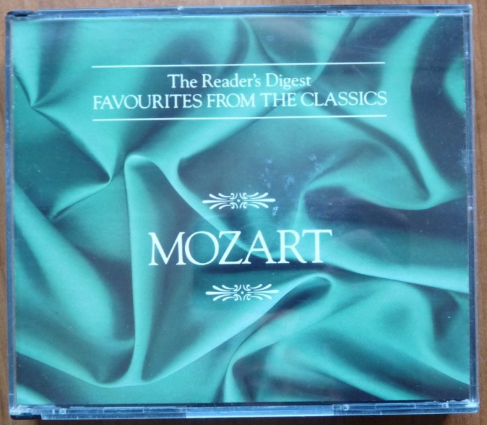 The Reader&#039;s Digest , Mozart , 3 CD - uri , Made in Australia