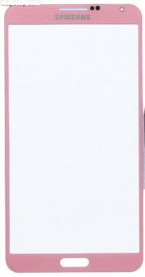 Carcasa (Sticla) Geam Samsung N9005 Note 3 Pink Orig China foto