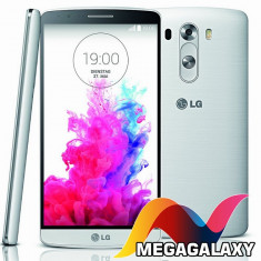 LG G3 White/Alb MEGAGALAXY Garantie LIVRARE IMEDIATA foto