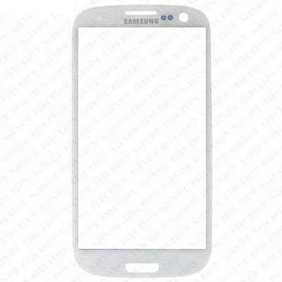 Carcasa (Sticla) Geam Samsung i9300 Galaxy S3 Alb Orig China foto