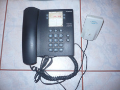 TELEFON SIEMENS EUROSET 2005 CU ADAPTOR ATLAS TELECOM ,COLECTIE , foto