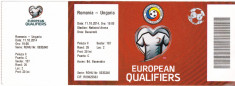 Bilet meci fotbal ROMANIA - UNGARIA 11.10.2014 foto