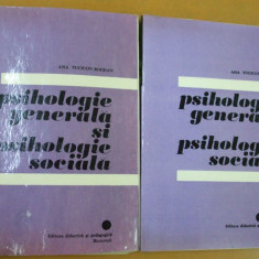 Psihologie generala si sociala A. Tucicov - Bogdan 2 volume Bucuresti 1973 009