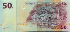 Bancnota 50 Franci - CONGO, anul 2007 * Cod 839 --- UNC foto