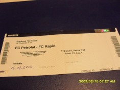 Invitatie Petrolul - Rapid