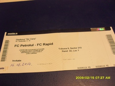 Invitatie Petrolul - Rapid foto