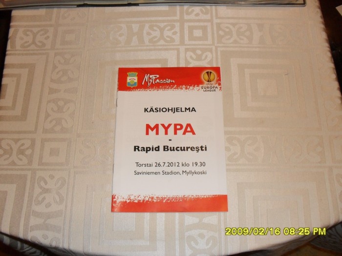 Program Mypa - Rapid
