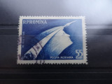 L497-Nava cosmica-serie completa stampilata 1960, Stampilat
