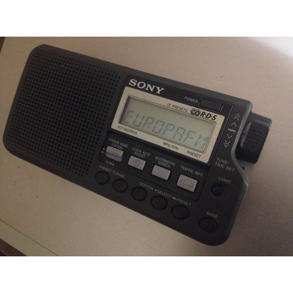 RADIO PORTABLE FM/LW Sony ICF-M33RDS EUR 55,00 - ES