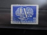 L440-al IV-lea congres mondial al sindicatelor Leipzig-serie stampilata 1957, Stampilat