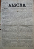 Ziarul Albina , nr. 10 , 1870 , Budapesta , in limba romana , Director V. Babes