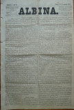 Ziarul Albina , nr. 19 , 1870 , Budapesta , in limba romana , Director V. Babes