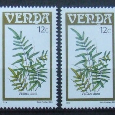 VENDA 1985 - FERIGI 4 VALORI, NEOBLITERATE - AS 056