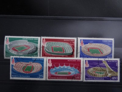 LP991-Preolimpiada de vara Moscova-Serie completa stampila 1979 foto