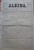 Ziarul Albina , nr. 11 , 1870 , Budapesta , in limba romana , Director V. Babes