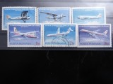 LP918-50 ani de la inaug pr linii aeriene nation-avioane-Serie stampilata 1976