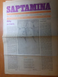 Ziarul saptamana 1 octombrie 1976