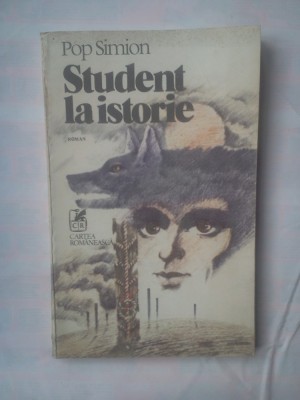 POP SIMION - STUDENT LA ISTORIE foto