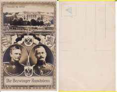 Bucuresti-Palatul Regal- WWI-razboi,militara-general Mackensen, Falkenhayn-rara foto